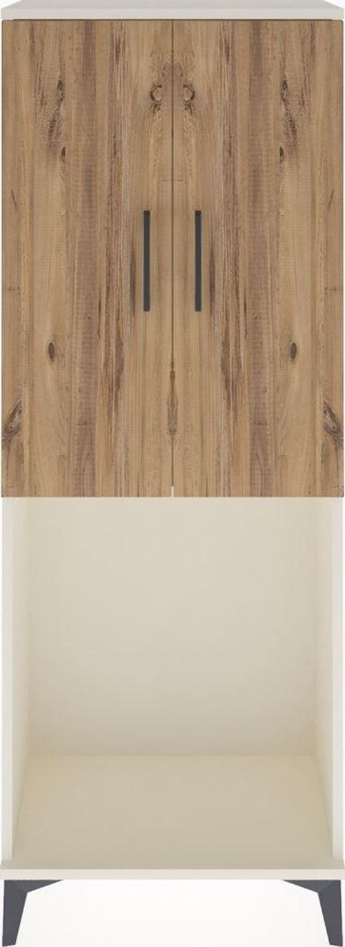 Arges Dolap 1 Raflı 2 Kapaklı 1 Askılı 60 x 30 x 163 cm Aytaşı - Çam