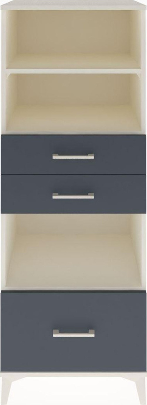 Hyperion Dolap 3 Raflı 3 Çekmeceli 60x44x163 Aytaşı-Antrasit