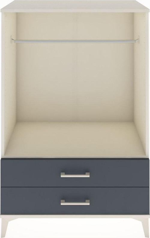 Hyperion Dolap 1 Raflı 2 Çekmeceli 1 Askılı 88 x 44 x 134 cm Aytaşı - Antrasit