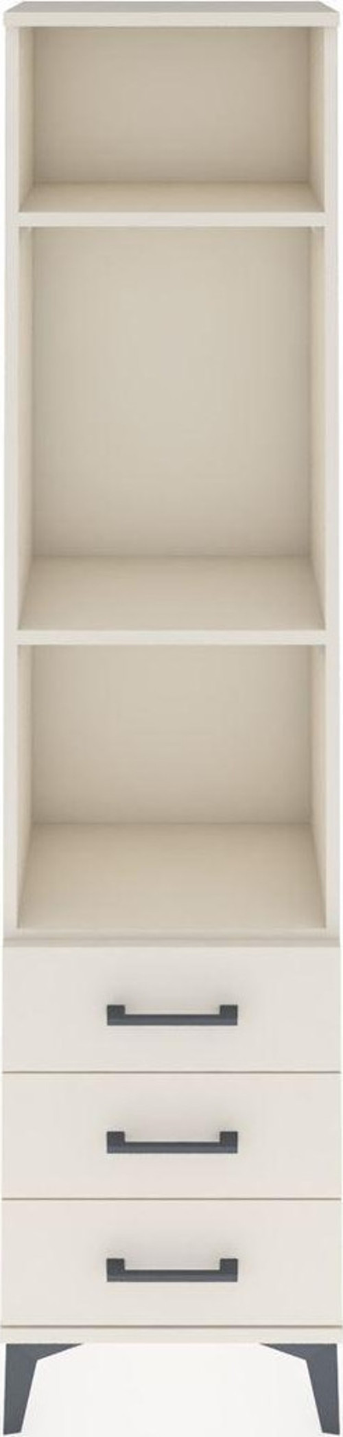 Arges Dolap 3 Raflı 3 Çekmeceli 44 x 30 x 182 cm Aytaşı - Aytaşı