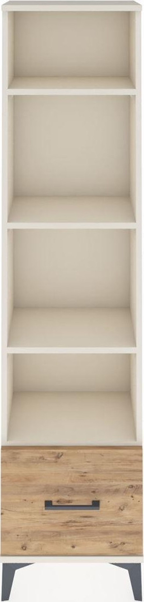 Arges Dolap 4 Raflı 1 Çekmeceli 44 x 30 x 182 cm Aytaşı - Çam