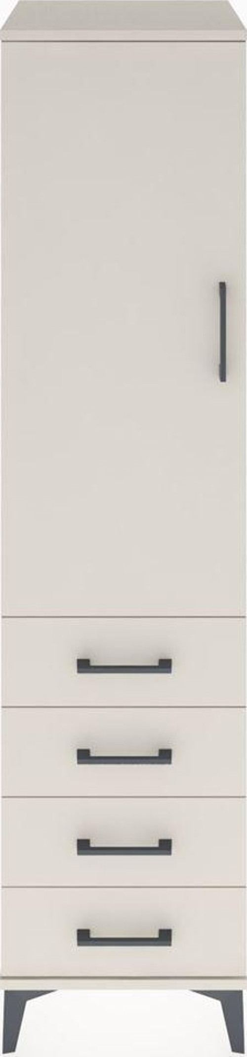 Hyperion Dolap 1 Raflı 4 Çekmeceli 1 Askılı 44 x 44 x 182 cm Aytaşı - Aytaşı