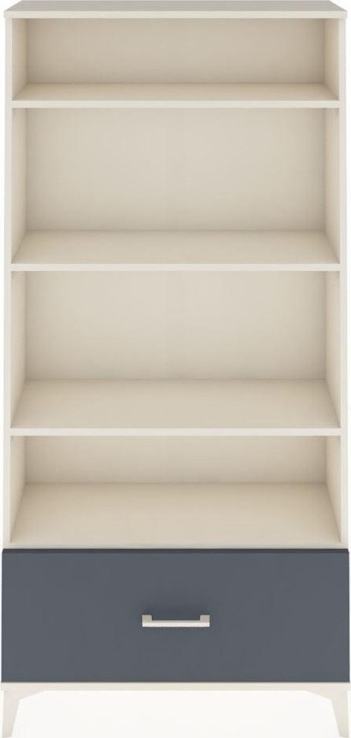 Arges Dolap 4 Raflı 1 Çekmeceli 88 x 30 x 182 cm Aytaşı - Antrasit