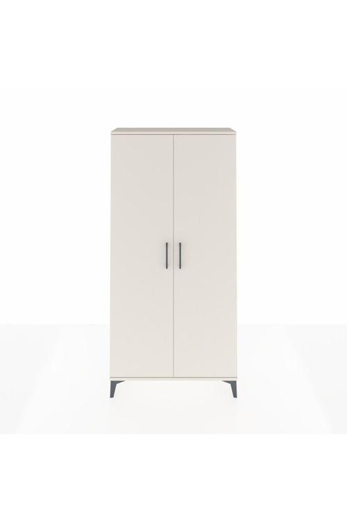 Arges Dolap 4 Raflı 2 Kapaklı 88 x 30 x 182 cm Aytaşı - Aytaşı