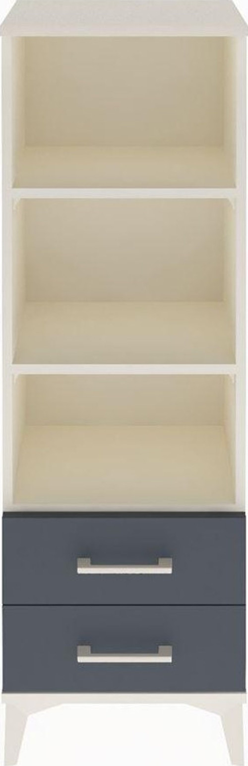 Arges Dolap 3 Raflı 2 Çekmeceli 44 x 30 x 134 cm Aytaşı - Antrasit