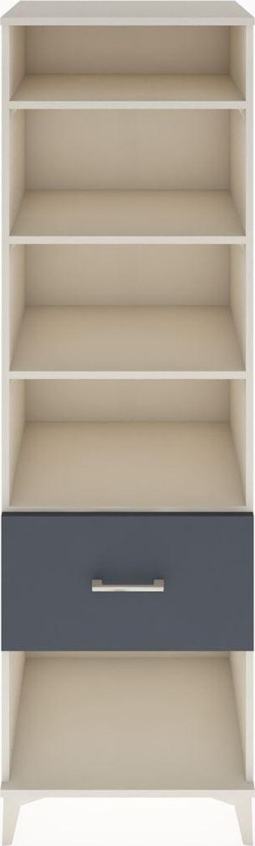Hyperion Dolap 4 Raflı 1 Çekmeceli 60 x 44 x 195 cm Aytaşı - Antrasit
