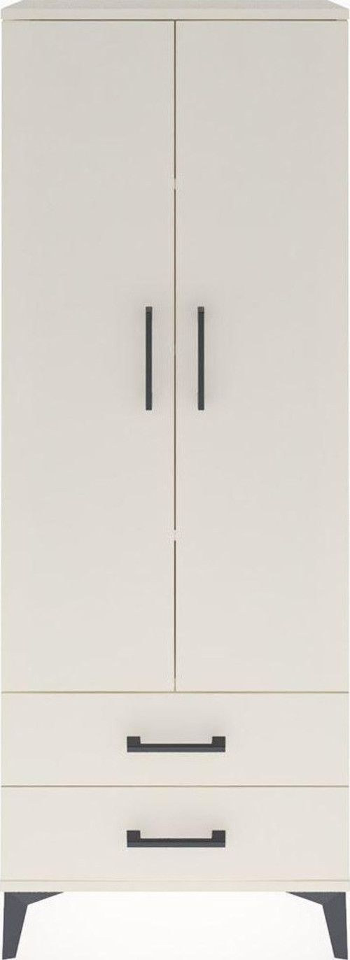 Arges Dolap 4 Raflı 2 Çekmeceli 2 Kapaklı 60x30x163 Aytaşı-Aytaşı