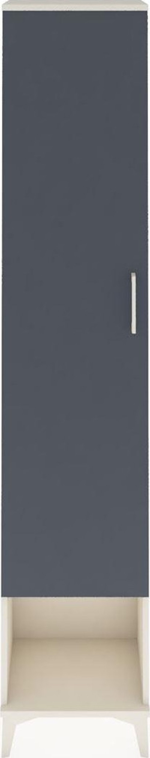Arges Dolap 5 Raflı Tek Kapaklı 44x30x221 Aytaşı-Antrasit