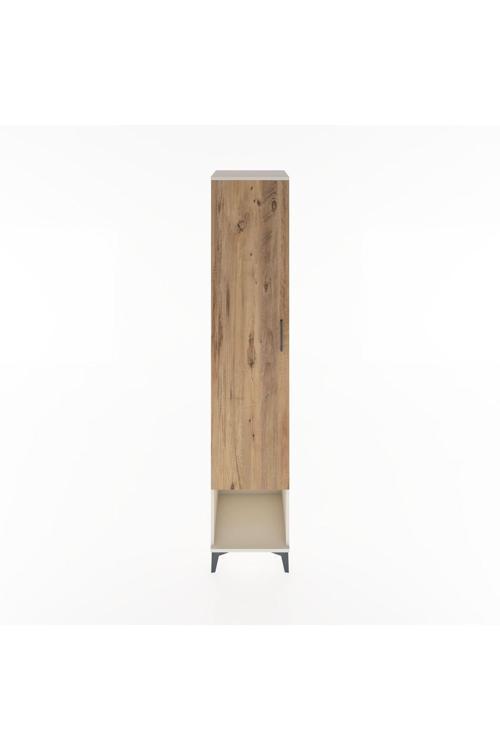 Hyperion Dolap 3 Raflı 1 Kapaklı 1 Askılı 44 x 44 x 221 cm Aytaşı - Çam