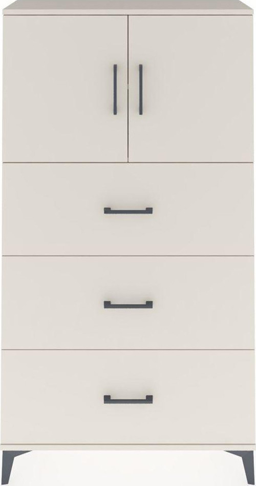 Arges Dolap 2 Raflı 3 Çekmeceli 2 Kapaklı 88x30x163 Aytaşı-Aytaşı