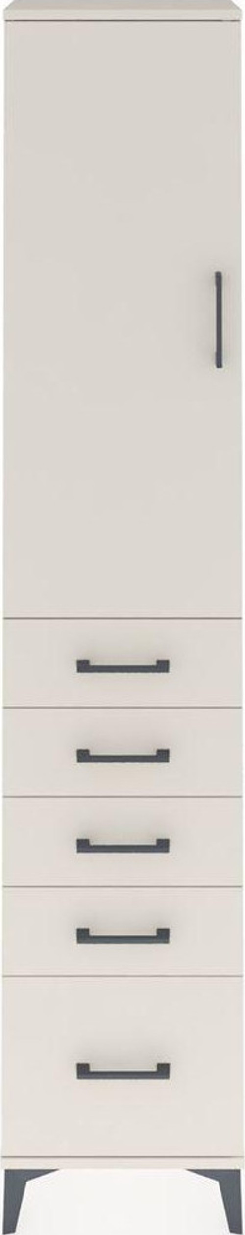 Arges Dolap 2 Raflı 5 Çekmeceli 1 Askılı 44 x 30 x 221 cm Aytaşı - Aytaşı