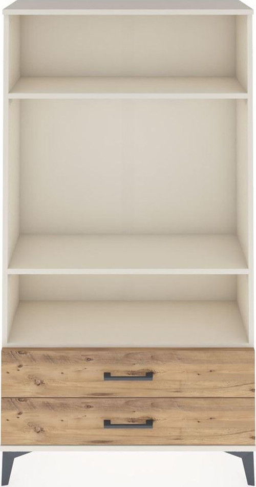Arges Dolap 3 Raflı 2 Çekmeceli 88x30x163 Aytaşı-Çam