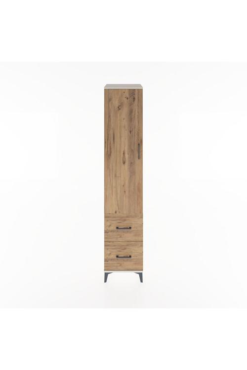 Hyperion Dolap 2 Raflı 2 Çekmeceli 1 Askılı 44 x 44 x 221 cm Aytaşı - Çam
