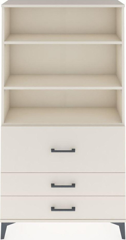 Arges Dolap 3 Raflı 3 Çekmeceli 88x30x163 Aytaşı-Aytaşı