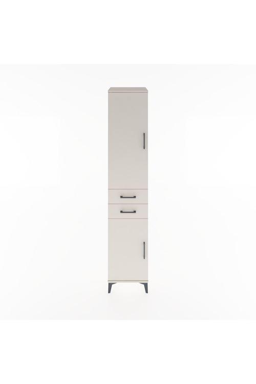 Hyperion Dolap 4 Raflı 2 Çekmeceli 2 Kapaklı 44x44x221 Aytaşı-Aytaşı