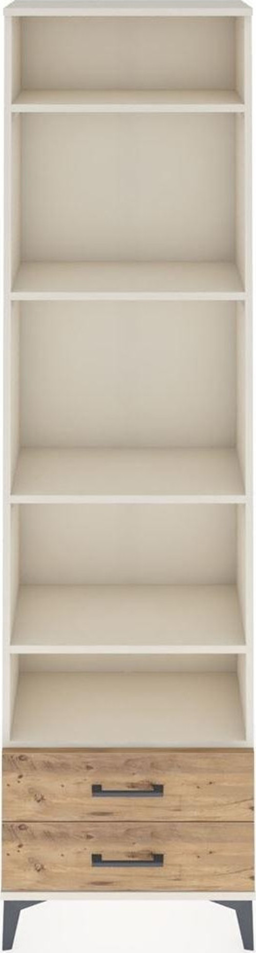 Arges Dolap 5 Raflı 2 Çekmeceli 60x30x221 Aytaşı-Çam