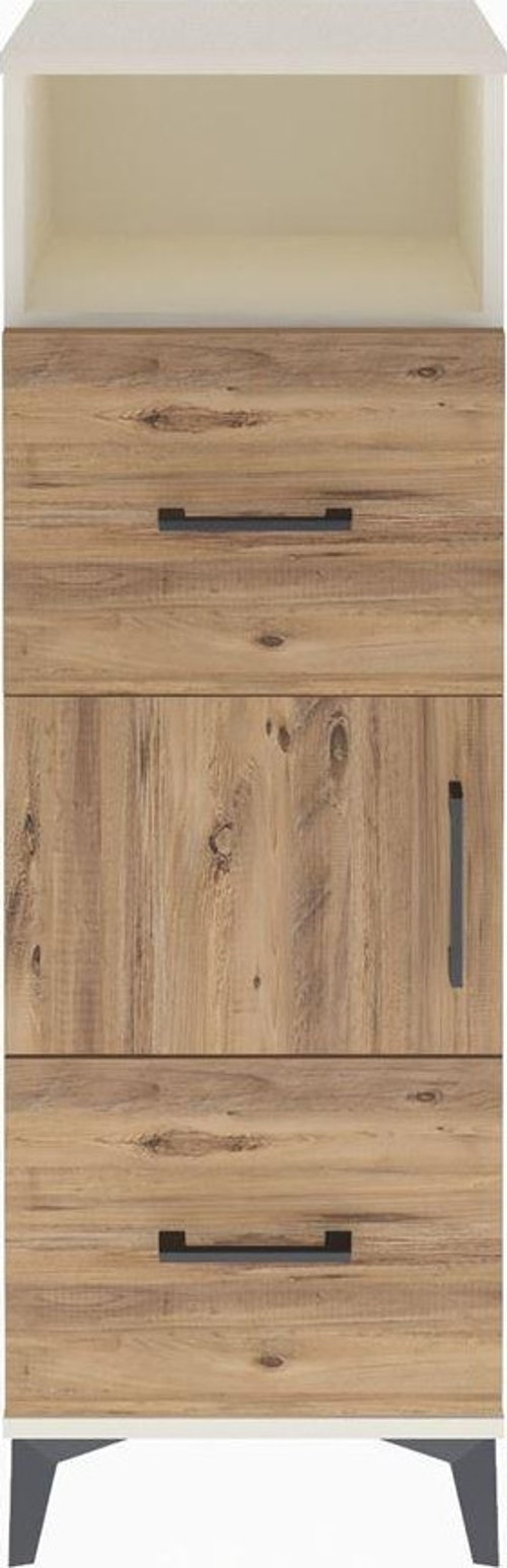 Arges Dolap 2 Raflı 2 Çekmeceli Tek Kapaklı 44x30x134 Aytaşı-Çam