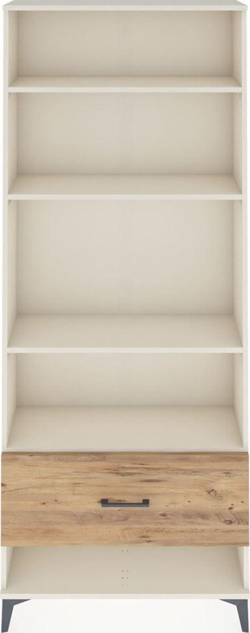 Arges Dolap 4 Raflı Tek Çekmeceli 88x30x221 Aytaşı-Çam
