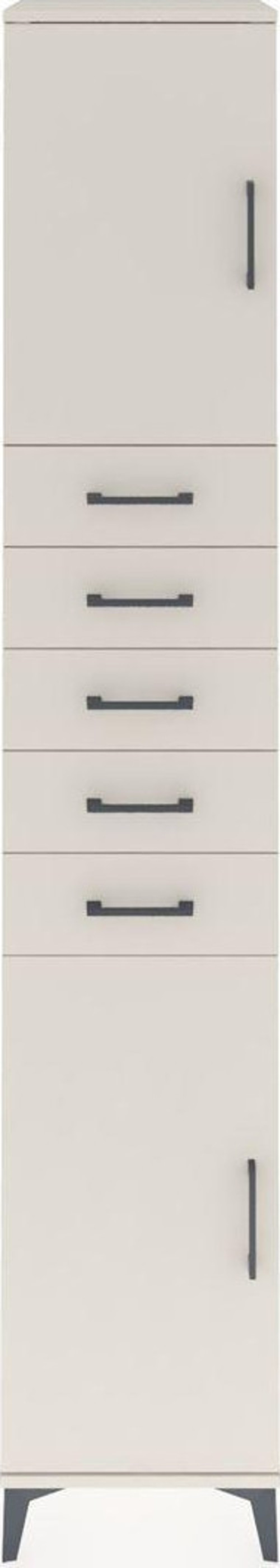 Hyperion Dolap 3 Raflı 5 Çekmeceli 2 Kapaklı 44 x 44 x 243 cm Aytaşı - Aytaşı