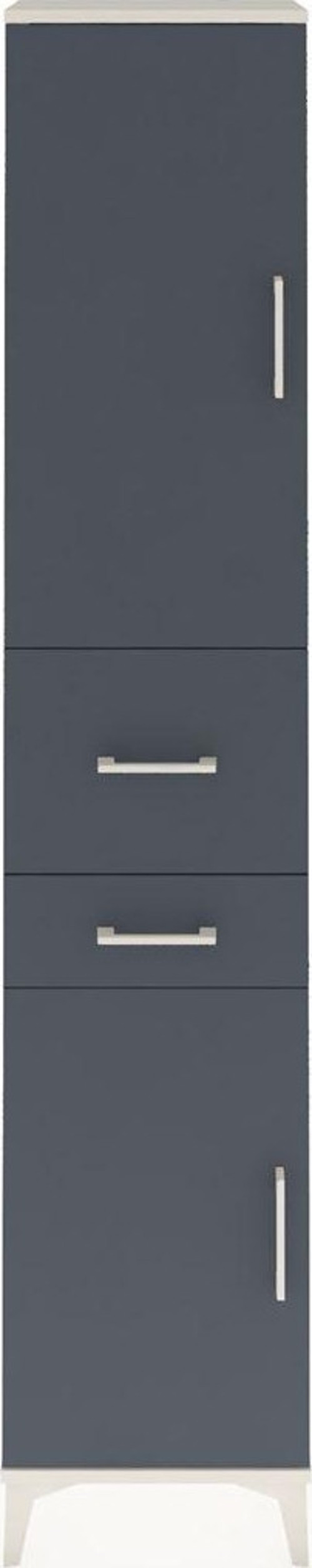 Arges Dolap 4 Raflı 2 Çekmeceli 2 Kapaklı 44x30x221 Aytaşı-Antrasit