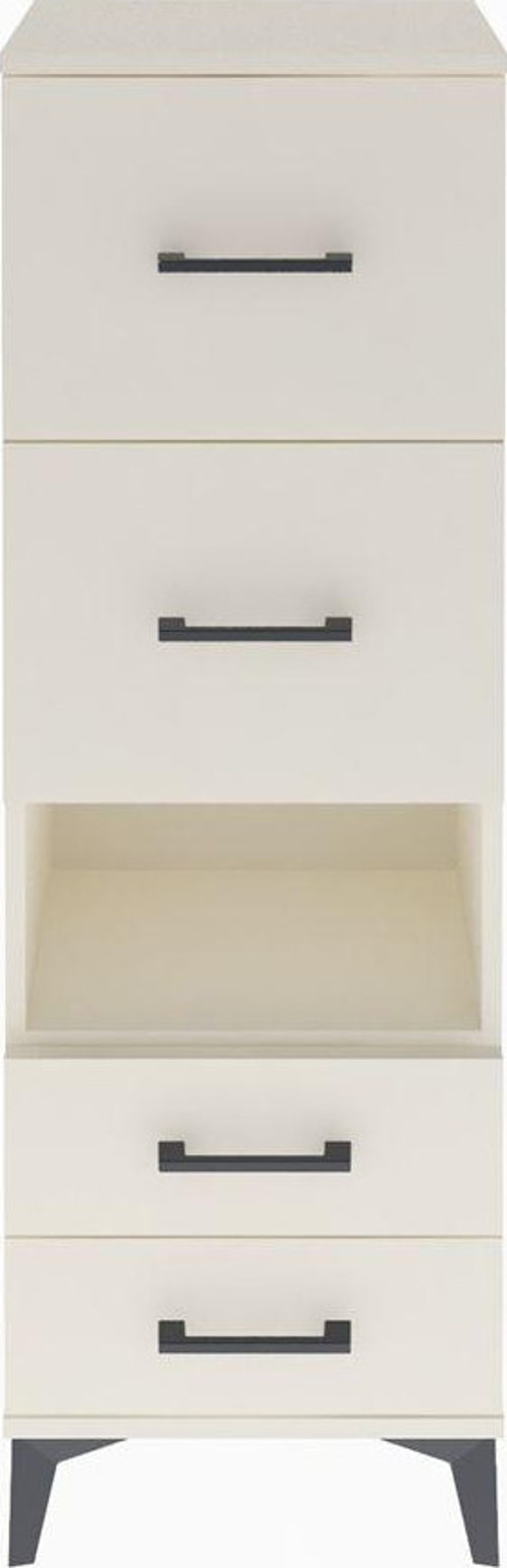 Arges Dolap Tek Raflı 4 Çekmeceli 44x30x134 Aytaşı-Aytaşı