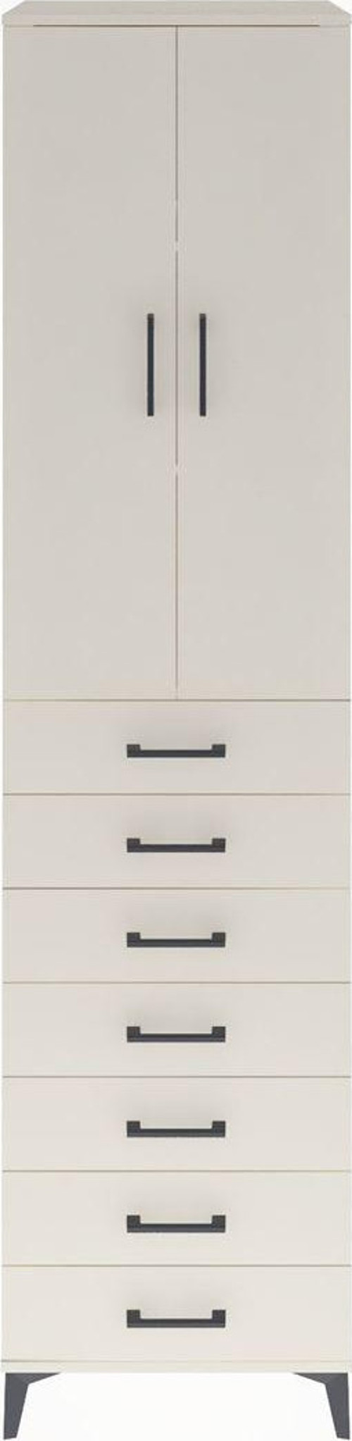 Hyperion Dolap 3 Raflı 7 Çekmeceli 2 Kapaklı 60 x 44 x 243 cm Aytaşı - Aytaşı
