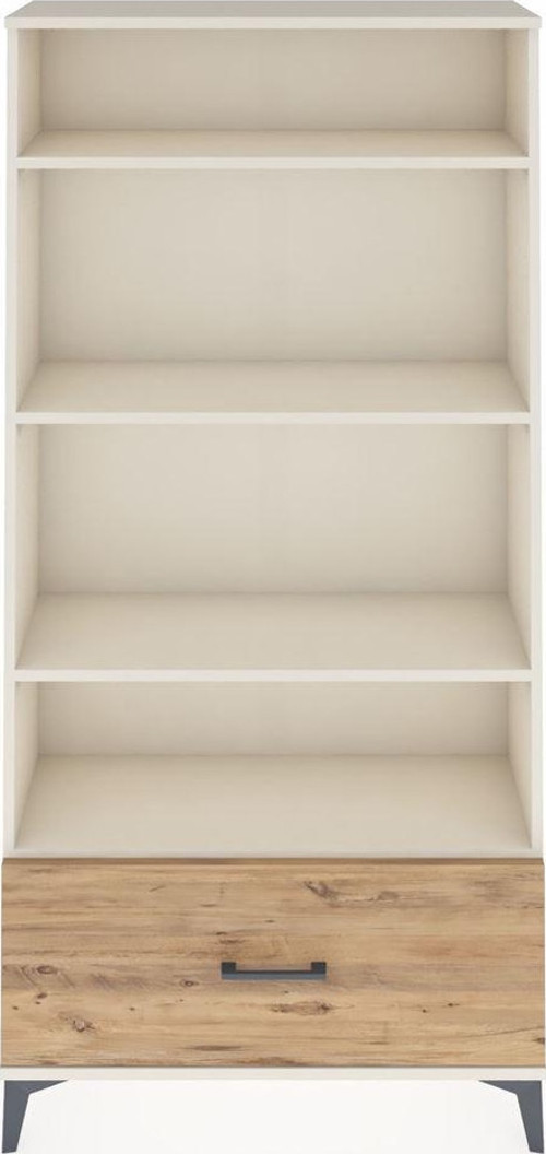 Arges Dolap 4 Raflı 1 Çekmeceli 88 x 30 x 182 cm Aytaşı - Çam