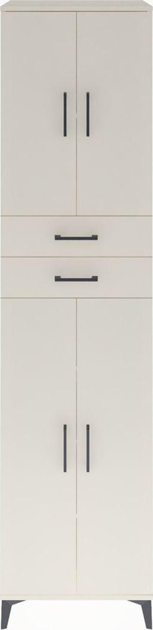 Hyperion Dolap 5 Raflı 2 Çekmeceli 4 Kapaklı 60x44x243 Aytaşı-Aytaşı