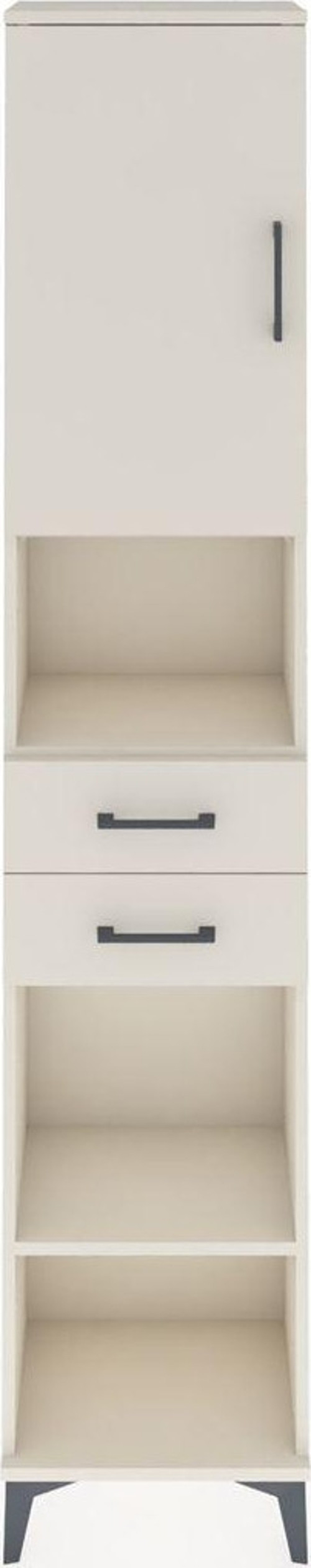 Arges Dolap 4 Raflı 2 Çekmeceli Tek Kapaklı 44x30x221 Aytaşı-Aytaşı