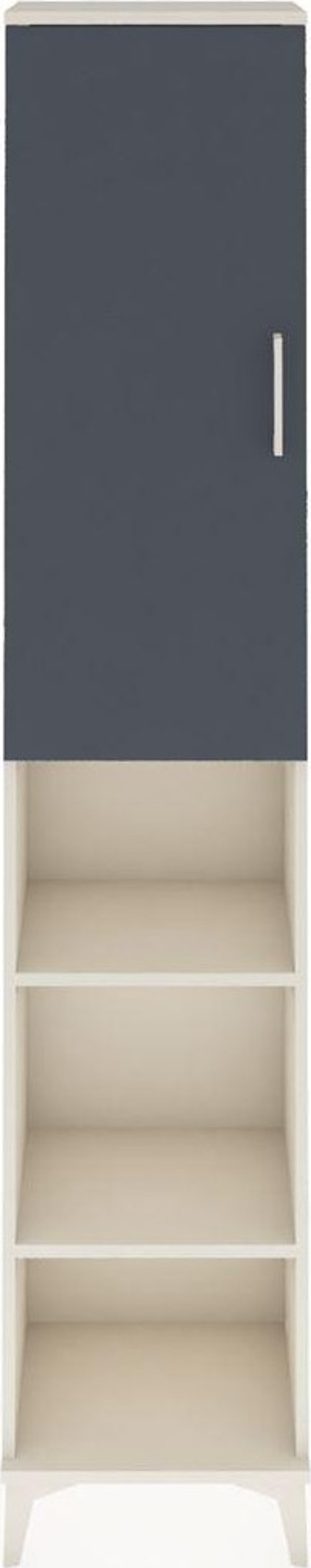 Arges Dolap 5 Raflı Tek Kapaklı 44x30x221 Aytaşı-Antrasit