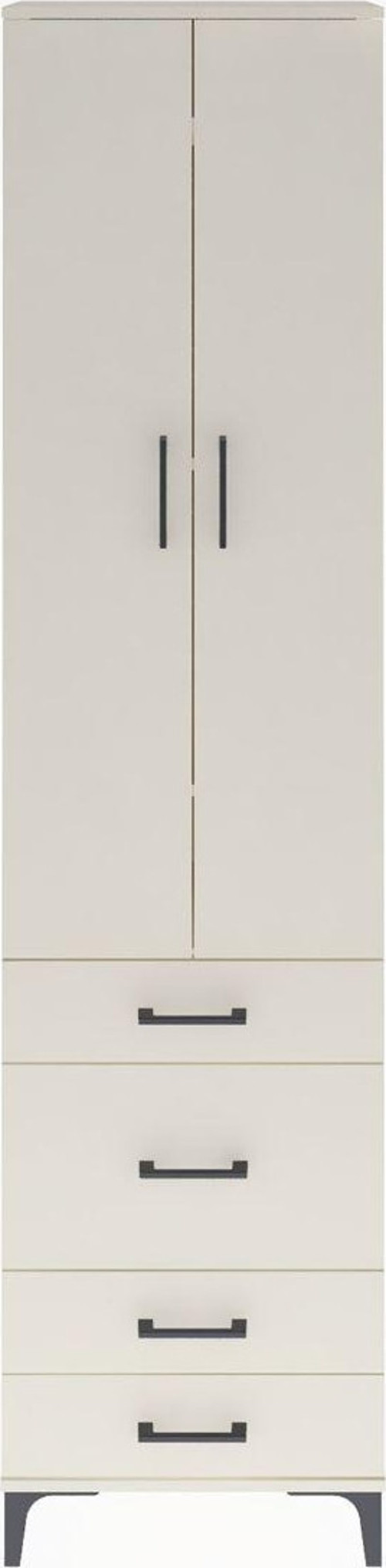 Arges Dolap 4 Raflı 4 Çekmeceli 2 Kapaklı 60x30x243 Aytaşı-Aytaşı
