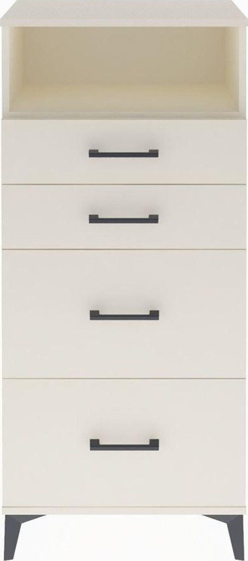 Arges Dolap Tek Raflı 4 Çekmeceli 60x30x134 Aytaşı-Aytaşı