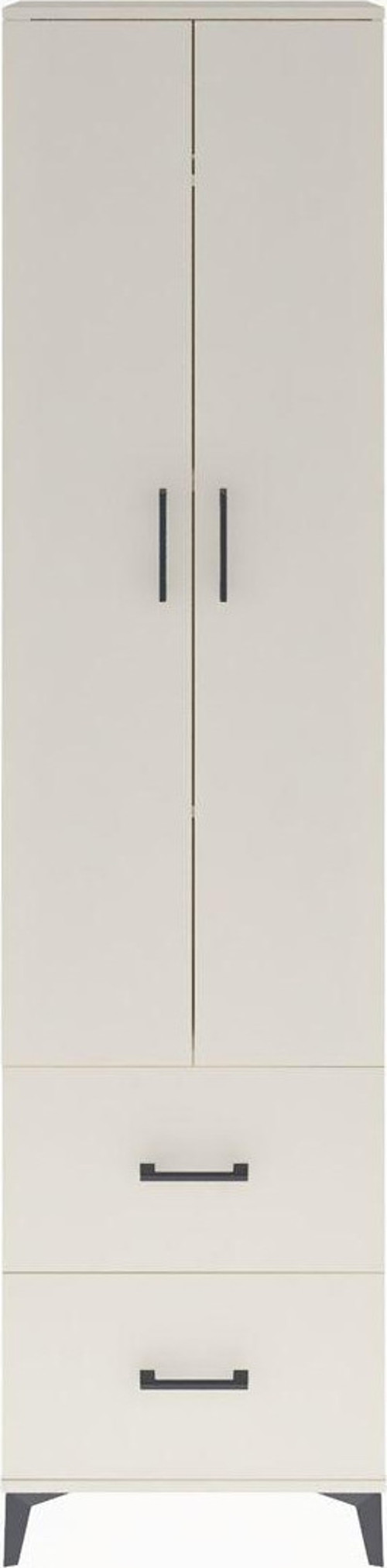 Arges Dolap 4 Raflı 2 Çekmeceli 2 Kapaklı 60x30x243 Aytaşı-Aytaşı