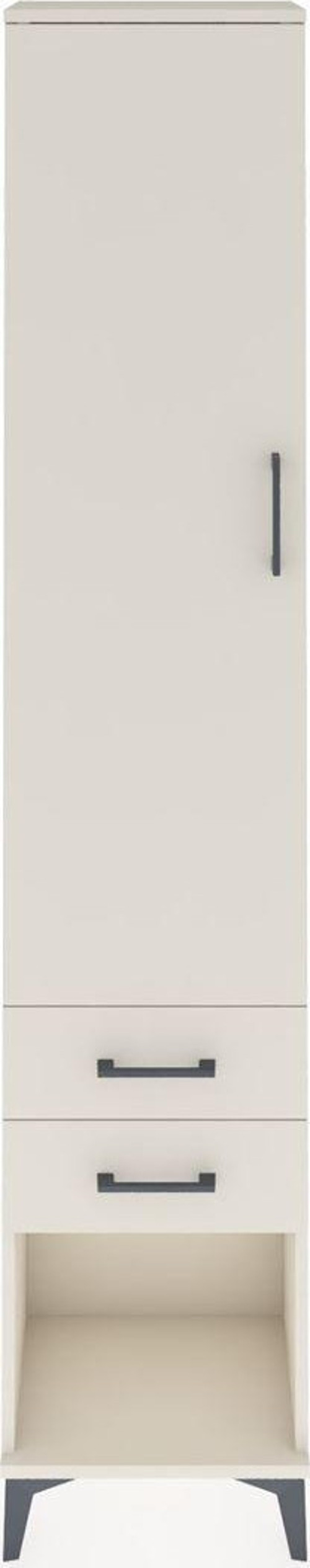 Arges Dolap 4 Raflı 2 Çekmeceli Tek Kapaklı 44x30x221 Aytaşı-Aytaşı