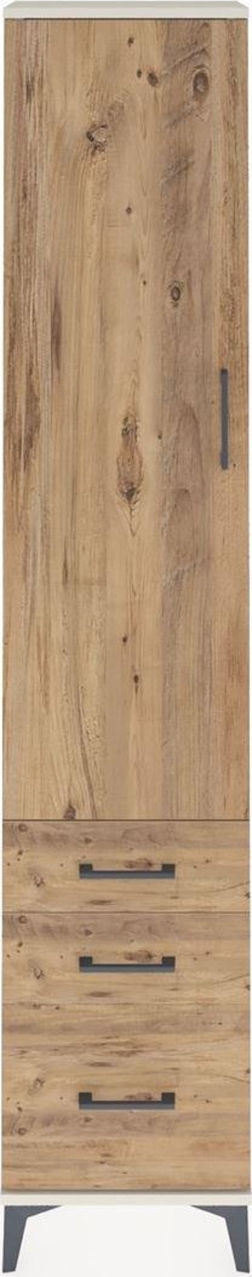 Arges Dolap 2 Raflı 3 Çekmeceli 1 Askılı 44 x 30 x 221 cm Aytaşı - Çam