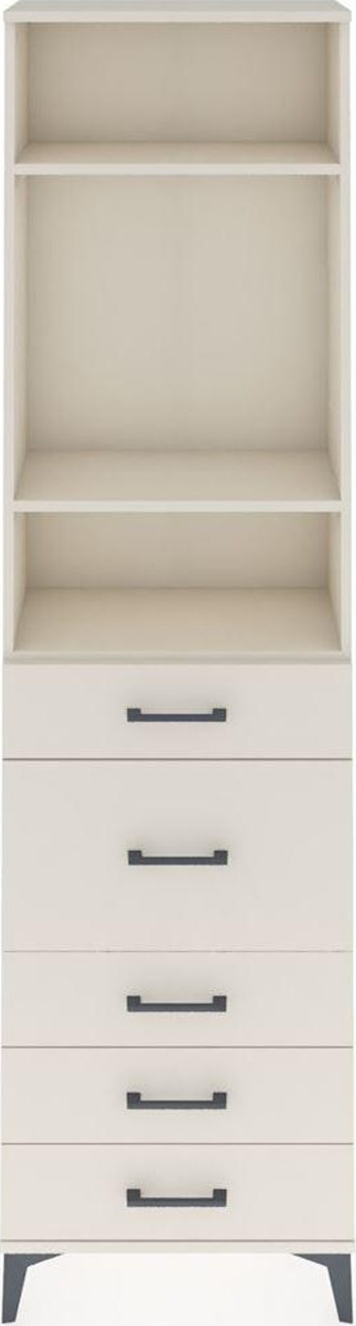 Arges Dolap 3 Raflı 5 Çekmeceli 60x30x221 Aytaşı-Aytaşı