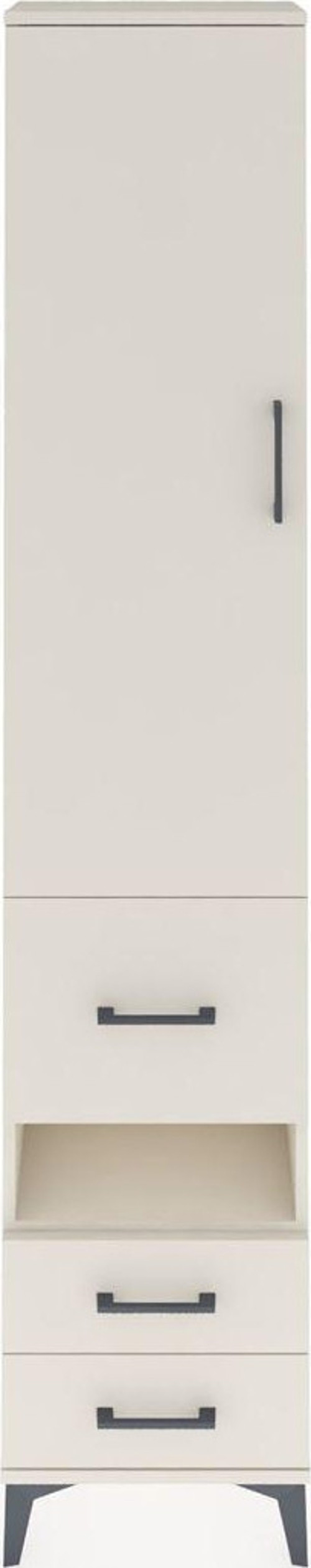 Arges Dolap 3 Raflı 3 Çekmeceli Tek Askılı 44x30x221 Aytaşı-Aytaşı