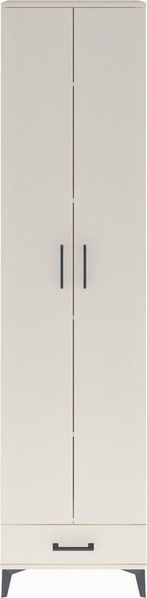 Arges Dolap 5 Raflı Tek Çekmeceli 2 Kapaklı 60x30x243 Aytaşı-Aytaşı