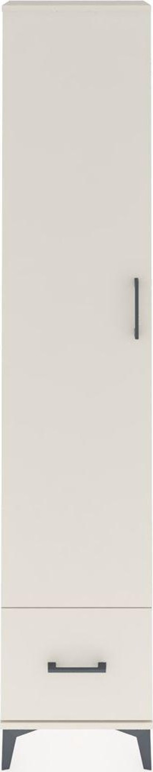Arges Dolap 3 Raflı Tek Çekmeceli Tek Askılı 44x30x221 Aytaşı-Aytaşı