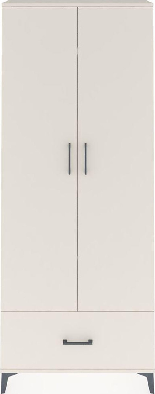 Arges Dolap 5 Raflı Tek Çekmeceli 2 Kapaklı 88x30x221 Aytaşı-Aytaşı