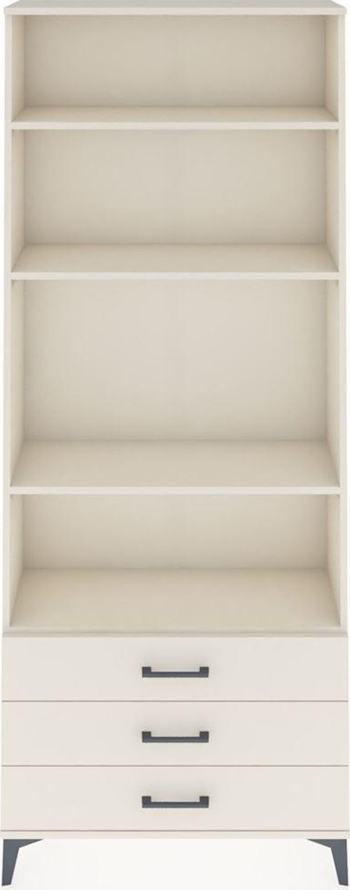 Arges Dolap 4 Raflı 3 Çekmeceli 88 x 30 x 221 cm Aytaşı - Aytaşı