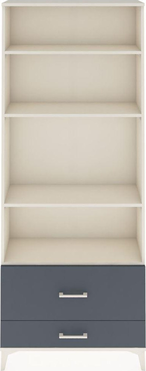 Arges Dolap 4 Raflı 2 Çekmeceli 88x30x221 Aytaşı-Antrasit