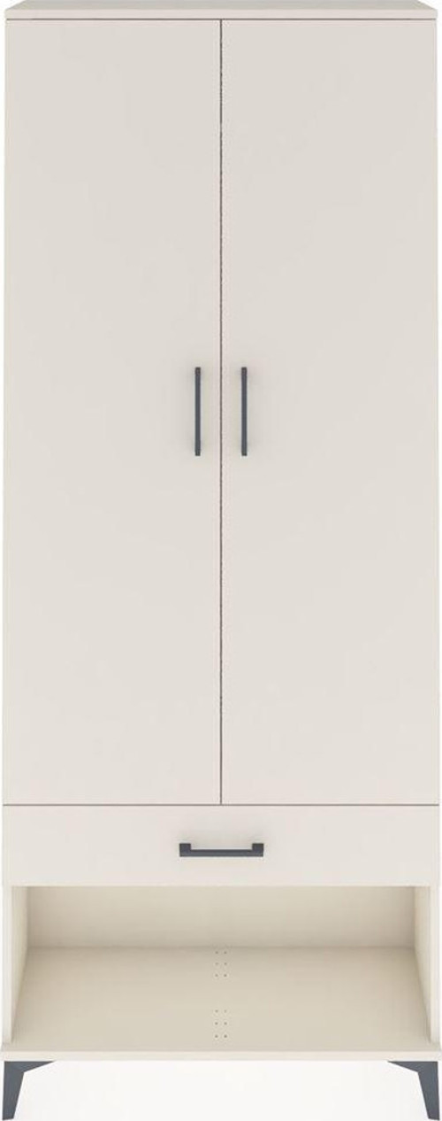 Arges Dolap 2 Raflı Tek Çekmeceli Tek Askılı 88x30x221 Aytaşı-Aytaşı