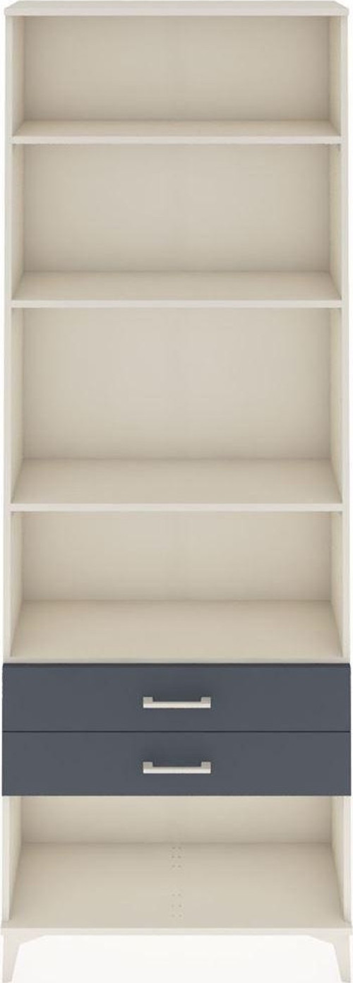 Arges Dolap 4 Raflı 2 Çekmeceli 88x30x243 Aytaşı-Antrasit