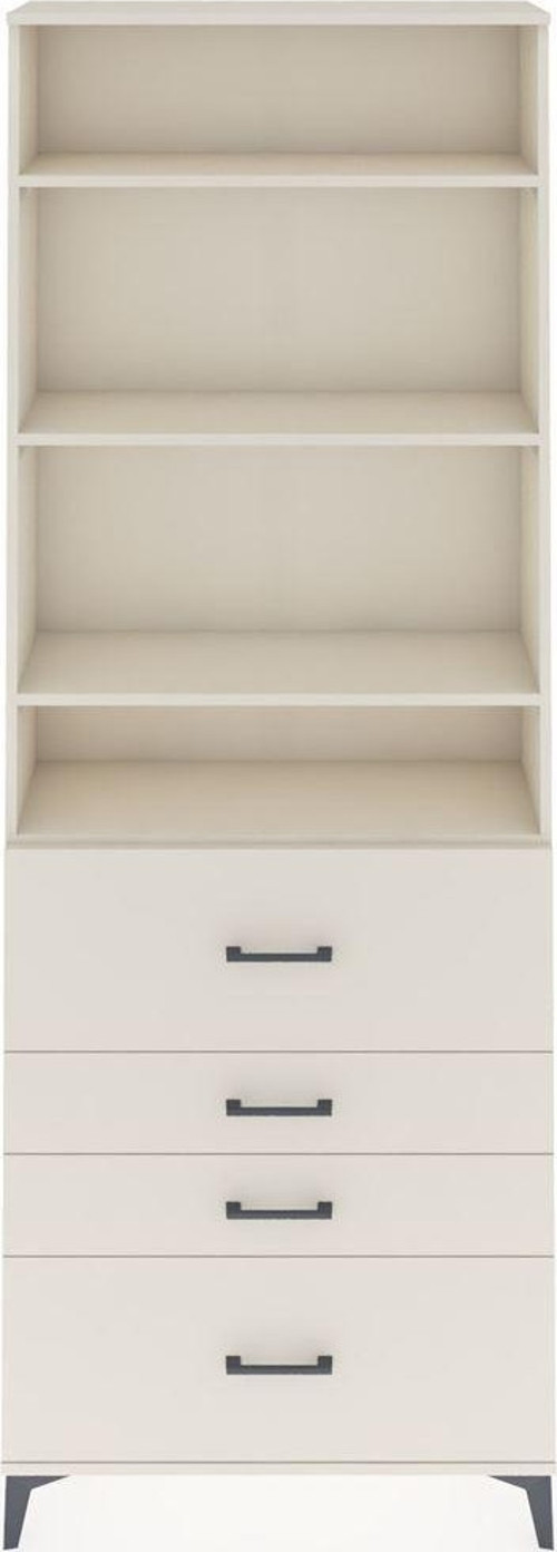 Arges Dolap 4 Raflı 4 Çekmeceli 88x30x243 Aytaşı-Aytaşı
