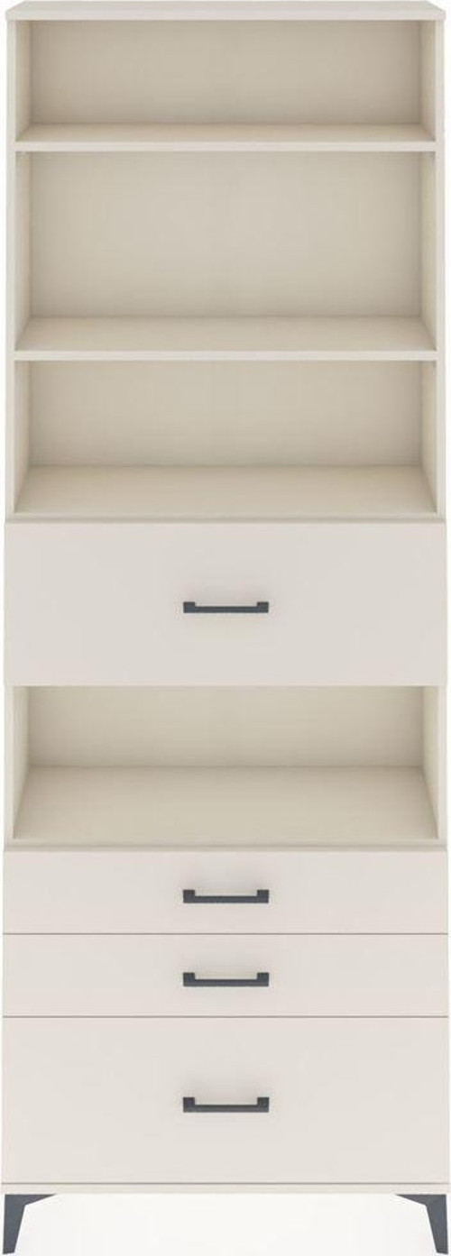 Arges Dolap 4 Raflı 4 Çekmeceli 88 x 30 x 243 cm Aytaşı - Aytaşı