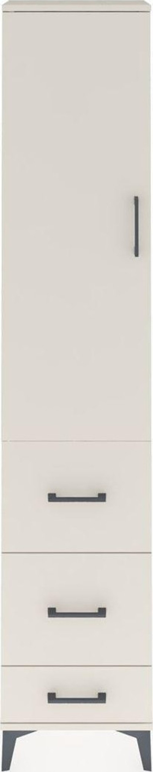 Arges Dolap 3 Raflı 3 Çekmeceli Tek Kapaklı 44x30x221 Aytaşı-Aytaşı