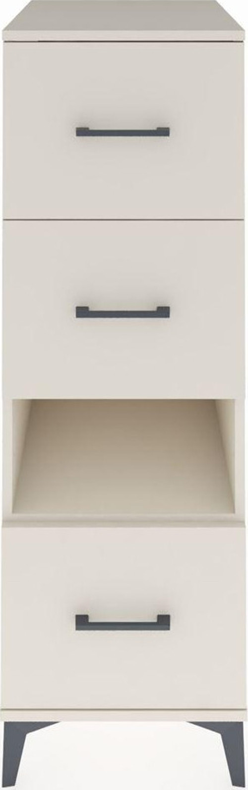 Kronos Dolap Tek Raflı 3 Çekmeceli 44x59x134 Aytaşı-Aytaşı