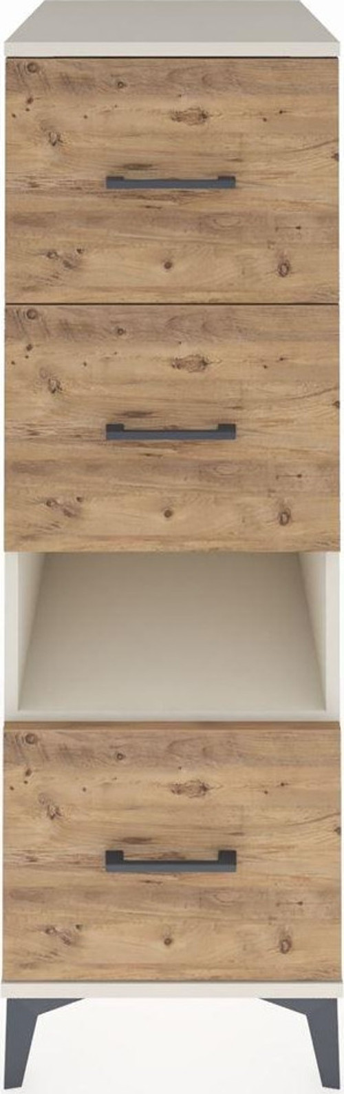 Kronos Dolap Tek Raflı 3 Çekmeceli 44x59x134 Aytaşı-Çam