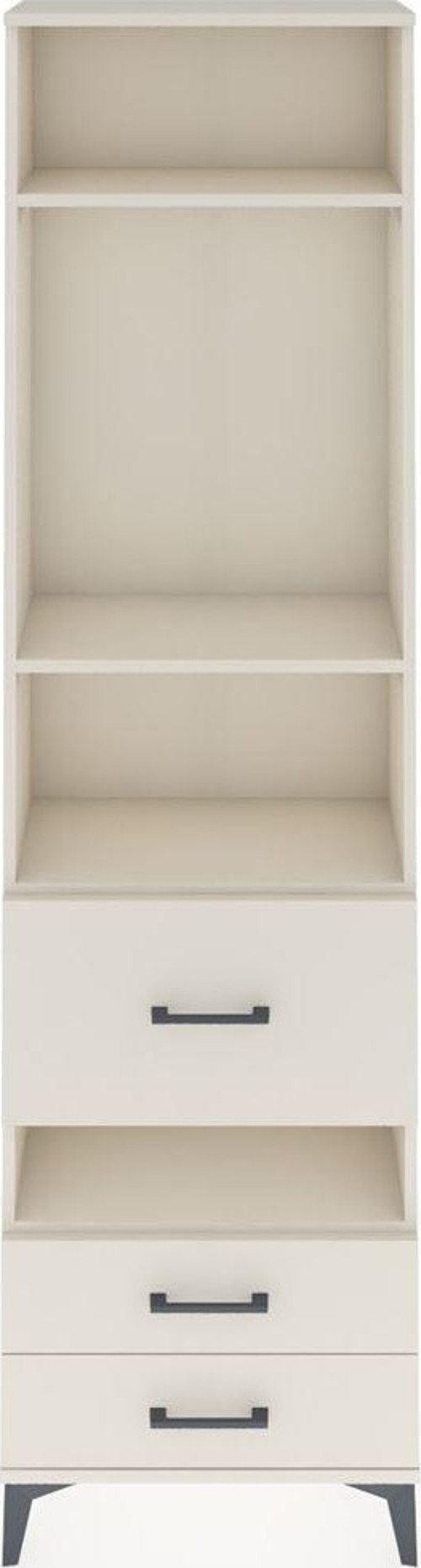 Arges Dolap 4 Raflı 3 Çekmeceli 60x30x221 Aytaşı-Aytaşı